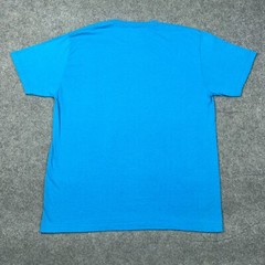 Volcom Shirt Mens Large Blue Short Sleeve Surf Skate Graphic Tee Y2K