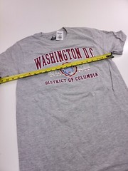 Stellar Washington DC T-shirt Size M Medium Gray District of Columbia Cotton
