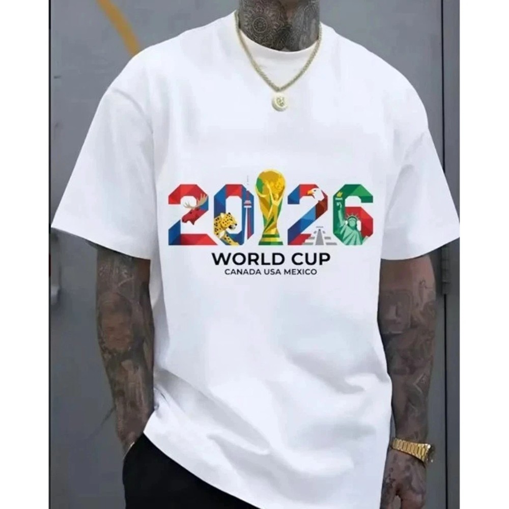 2026 FIFA World Cup Inspired T-Shirt, Unisex, Football, soccer S-5XL