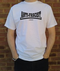 Anti Fascist Protest T-Shirt – Political, Custom Print, Various Colours, S-XXL