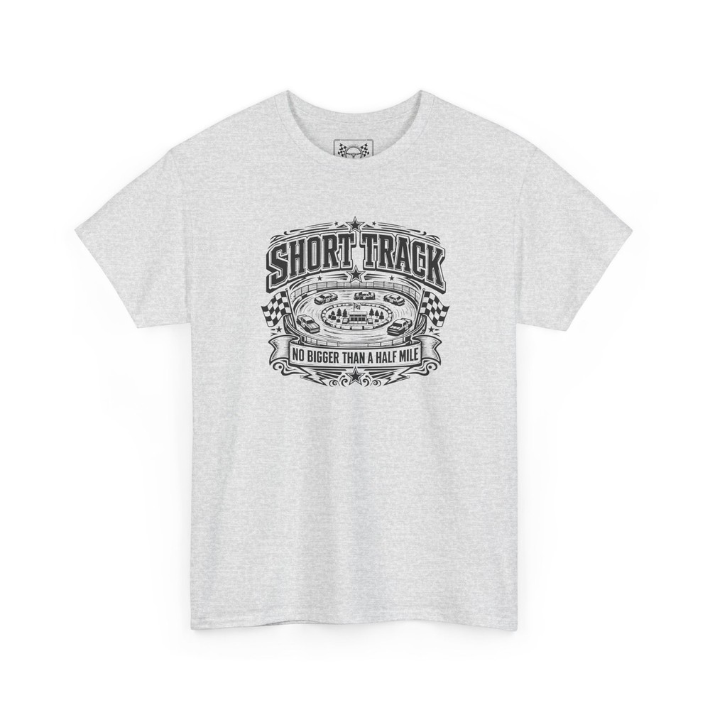 Short Track Retro T-Shirt Stock Car Racing Tee Race Fans Best Gift