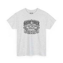 Short Track Retro T-Shirt Stock Car Racing Tee Race Fans Best Gift