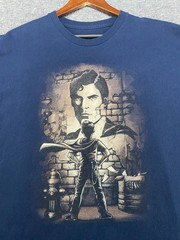Superman Christopher Reeve Short Sleeve Graphic Tee Men’s Size XXL Blue T Shirt