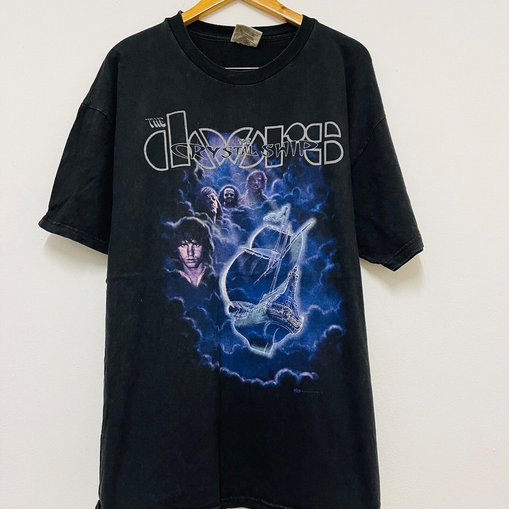 Vintage 90s The Doors “ The Crystal Ship 1997 Band T-Shirt / Psychedelic Rock /