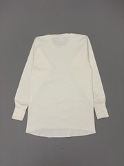 Vintage 70s Jockey Thermal Shirt Mens Cream Long Sleeve Waffle Knit Undershirt