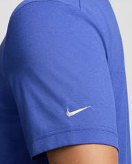 Nike Men’s Dri-FIT UV Short-Sleeve Running Top FZ0290-490 Astronomy Blue Size M