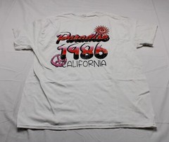 New Look Men’s Paradise Short Sleeve Crew Neck T-Shirt JM3 White Large NWT