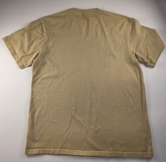 Sovereign State Cream Neutral 100% Cotton Unisex New York T Shirt Mens Large
