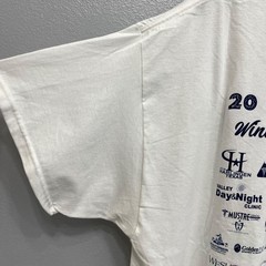 Gildan T-Shirt 2XL White Harlingen Texas Winter Texas Fiesta 2019 Print