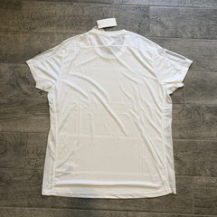 New Adidas Own The Run Tee White Running T-Shirt Stretch Men’s Size Large