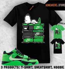 Shirt Match CJ1 Travis Scott Green Spark Sneaker Matching Tee Sneakerhead S Dog