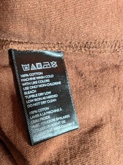 CPO Provisions mens pullover shirt Sz Me Chest 42 In Length 28 In Brown Cotton