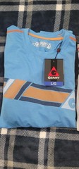 GERRY MEN’S SUN PROTECTION HIKING ATHLETIC T-SHIRT LONG SLEEVE TRIANGLE DESIGN