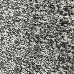 AllSaints Etham SS Crew Neck T-Shirt Grey Marl Textured Oversized Large