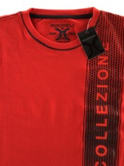 Men’s Bucheli Cotton T Shirt,Italian Style,Slim Fit,Stretch S M…..A16.A