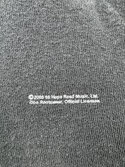 Vintage Y2K 2005 Bob Marley Smoking Tee Delta Tag Sz L Black T Shirt Music Zion