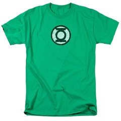 Green Lantern Scribble Lantern Logo Licensed Adult Unisex T-Shirt SM-3X