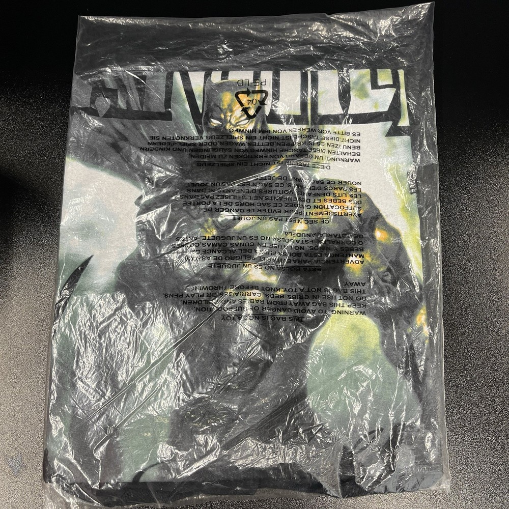 Vintage 2009 Marvel Mad Engine Black Panther Tee Shirt Size L – NEW SEALED