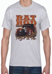 Adult DryBlend® T-Shirt – (RAT ROD – ROARIN HOT ROD)