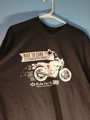 Ride To Cure Childhood Tumors Charity Event Mens T Shirt Size 2XL