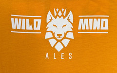 Wild Mind Ales Brewhouse Minneapolis Staff T-Shirt Orange Size L NEW