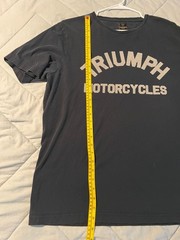 Triumph Motorcycles Burnham Arch Logo Graphic T-Shirt – Jet Black