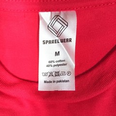SPAREL WEAR Men or Women’s Medium Red Texas Flag State Graphic T-Shirt