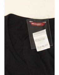 CARRERA Mens Vest Top Large Black Cotton BY22