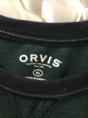 Orvis Jersey Style Shirt Classic Collection Green & Black X-LARGE