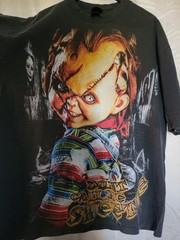 CHUCKY JUMBO PRINT ON A SHAKA HEAVYWEIGHT T “OVERSIZED FIT
