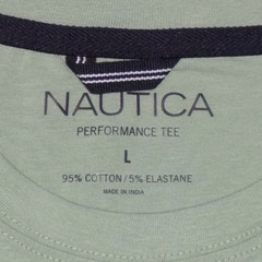 Nautica Men’s Active Stretch Performance T-Shirts Jadefrost L New
