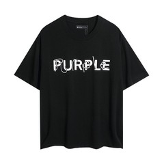 Purple Brand pure cotton T-shirt short sleeved