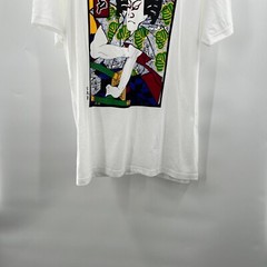 Printstar Unisex Short Sleeve Graphic T-Shirt White/Multi Size XXL Lightweight