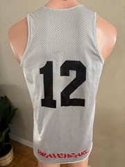 Under Armour Reversible Braveheart Lacrosse Jersey #12 Tank Top T Shirt Mens S