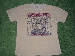 THE EXPLOITED Rival Leaders T-SHIRT L G.B.H. Discharge Poison Idea Subhumans KBD
