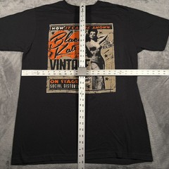 Bay Island Sportswear T-Shirt Mens XL Black Social Distortion Now It Can Be Show