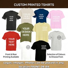 Father’s Day Gift Personalized T-Shirt, Custom Name & Dad Title Image Print