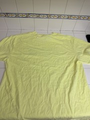 The Smashing Machine T Shirt A24 IMAX NEW PROMO Size L Large Yellow Neon RARE