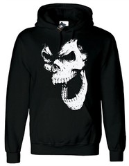 SKULL OUT Hoody Vampire Halloween Gothic Metal Goth Punk Hood Christmas XS-4XL