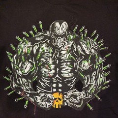 Warren Lotas MMM Syringe Overload Black Tee TShirt Size Sz XL WRL-XTSH-0020 Rare