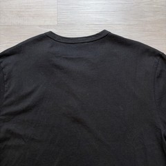 NWT VINCE SHORT SLEEVE HENLEY T SHIRT MENS SZ LARGE $125 USA BLACK 100% COTTON