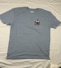 The Duck Company Shirt Mens XL Blue Surf Style Gulf Shores Alabama Pinup Tee