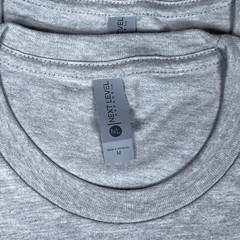 Lot of 3 Next Level Unisex Premium Gray TShirts Plain Super Soft US Size M