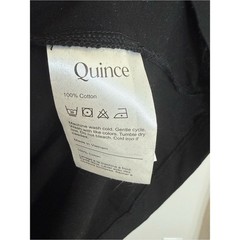NEW Mens Quince Japanese Lotus Tee Black Small 100% Suvin Cotton Luxury Shirt
