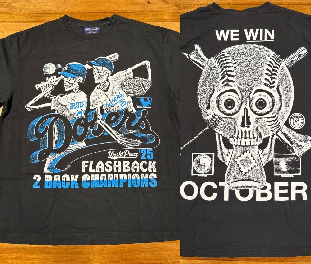 Online Ceramics Los Angeles Dosers “Flashback 2 Back Champions” XL Tshirt