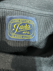 Jachs Men’s Thermal Shirt sz S Charcoal Gray NWOT # G302