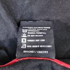 Avirex Men’s Pullover T-Shirt Short Sleeve Regular Fit Black Size XL