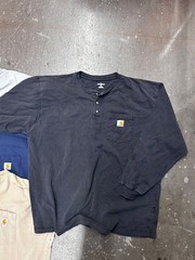 Carhartt T Shirt Lot Mens XL 7pc Mixed Colors Pocket Tee Logo Workwear Bundle