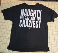 Naughty By Nature Tommy Boy Vintage Black T Shirt Extra Large Hanes Beefy T Tag