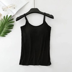 2025 new modal female large size no steel ring integrated five-finger chest pad